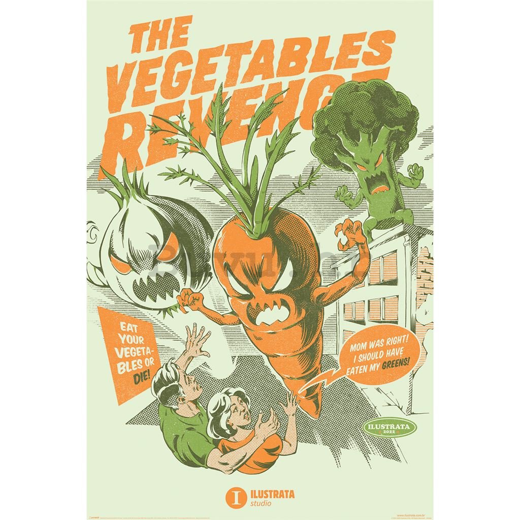 Plakát - Ilustrata (The Vegetables Revenge)