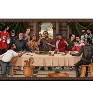 Plakát - The Last Supper Of Hip Hop