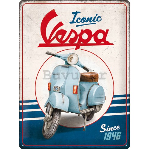Metalna tabla: Vespa - Iconic since 1946 - 30x40 cm