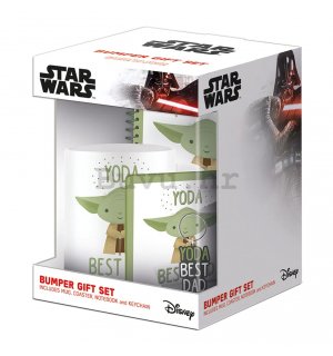 Poklon set - Star Wars (Yoda Best Dad)