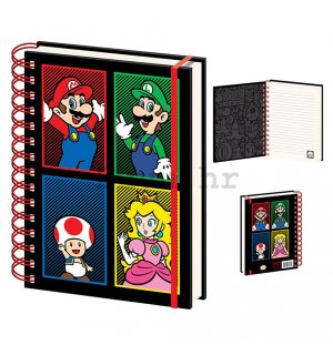 Blokčić za bilješke - Super Mario (4 Colour)
