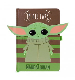 Blokčić za bilješke - Star Wars: The Mandalorian (I'm All Ears Green)