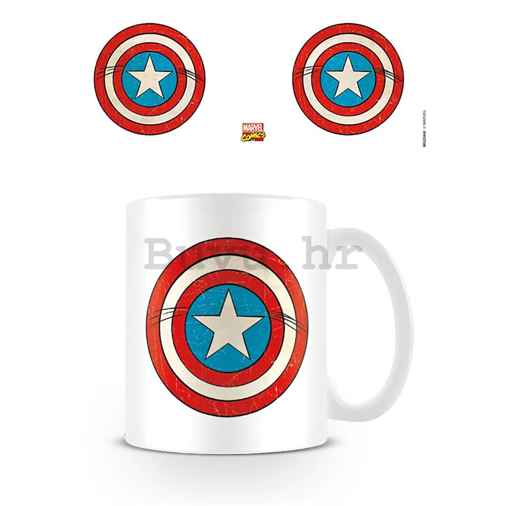 Šalica - Marvel Comics (Captain America Shield)