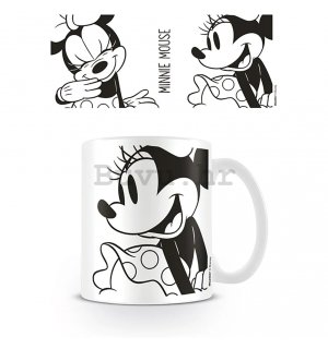 Šalica - Minnie Mouse (B&W)