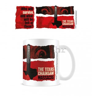 Šalica - Texas Chainsaw Massacre (Newsprint)