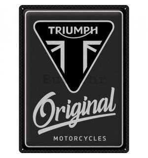 Metalna tabla: Triumph (Original Motorcycles) - 30x40 cm