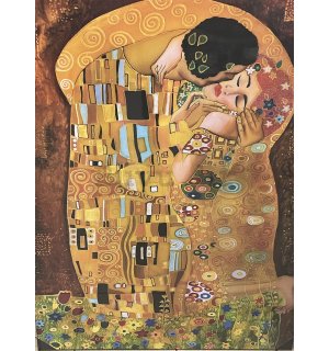 Slika na platnu: Poljubac, Gustav Klimt - 75x100 cm