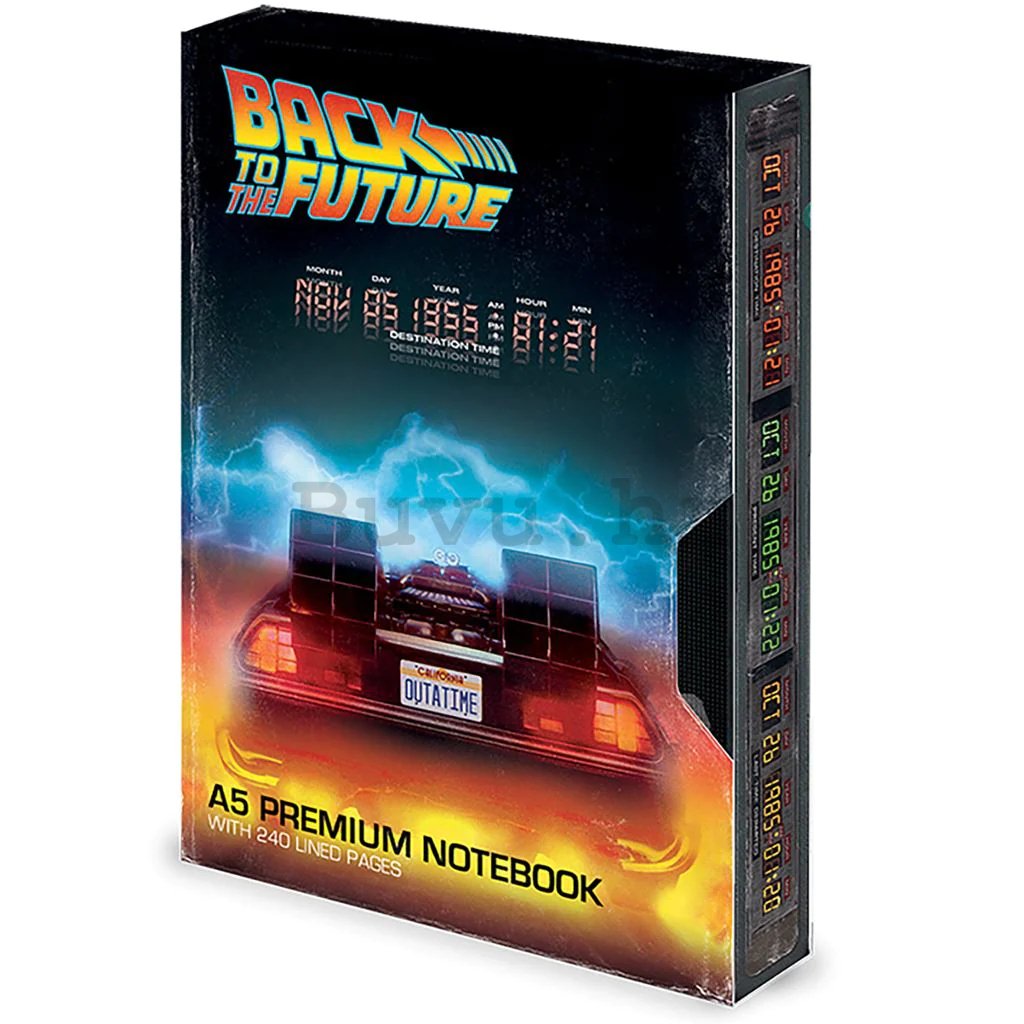 Blokčić za bilješke - Back To The Future VHS