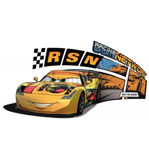 Naljepnica - Auti, Cars (Racing Sports Network)