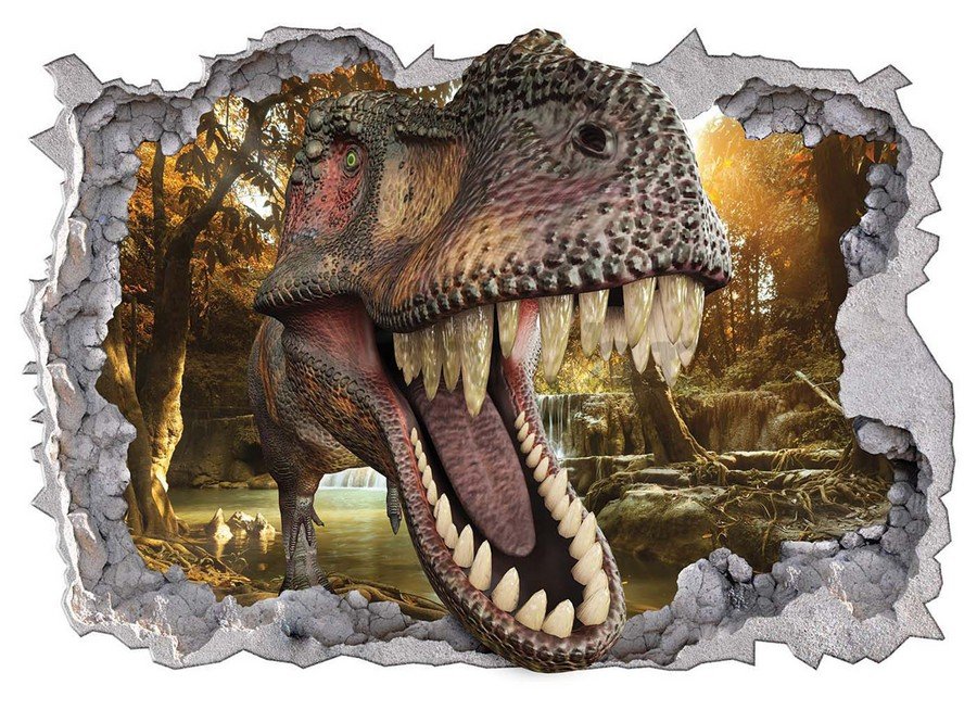 Naljepnica - Tyrannosaurus Rex (2)