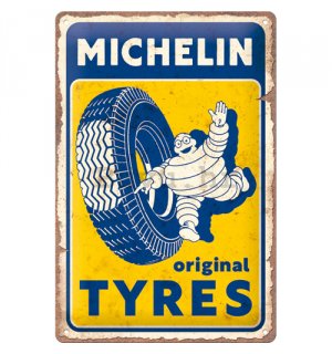 Metalna tabla - Michelin - Motorcycle Bibendum