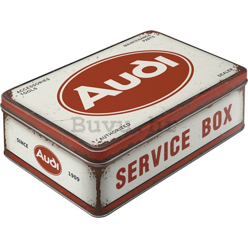 Metalna doza ravna - Audi - Service Box