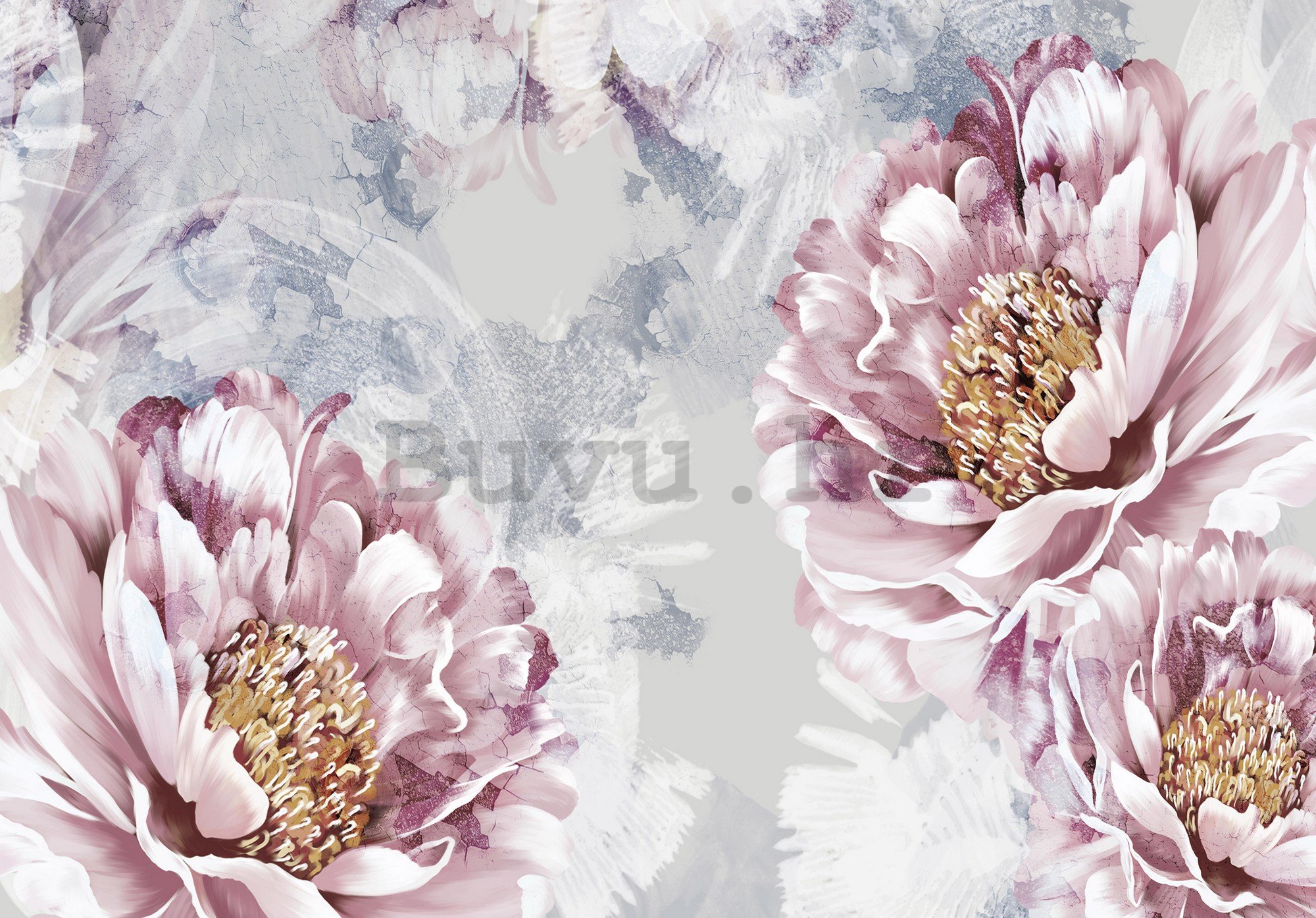 Foto tapeta Vlies: Flowers (3) - 254x184 cm