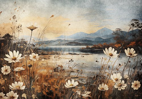 Foto tapeta Vlies: Landscape (1) - 254x184 cm