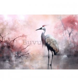 Vlies foto tapeta: Art Abstract Birds - 368x254 cm