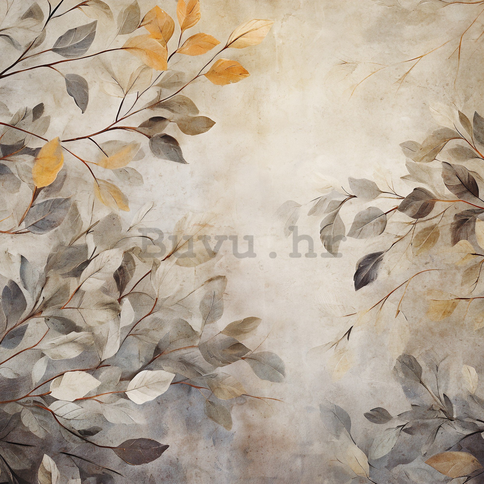 Vlies foto tapeta: Leaves Autumn Colors - 368x254 cm