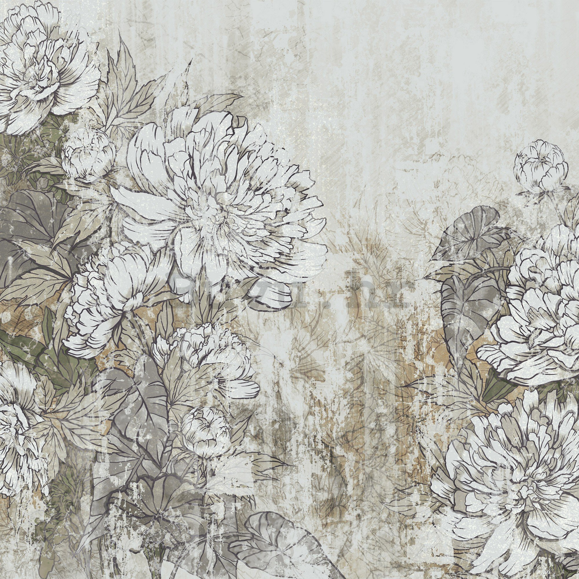 Vlies foto tapeta: Flowers (2) - 368x254 cm