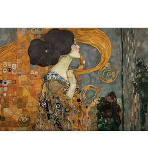 Vlies foto tapeta: Imitation painting woman Klimt - 208x146 cm